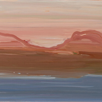 Pat Harris, Sunset inisturk (detail), 2024. Courtesy of Taylor Galleries