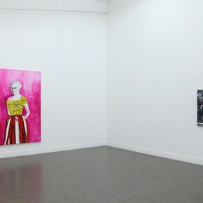 Raffi Kalenderian, Green River, Exhibition view. Courtesy of Brand New Gallery