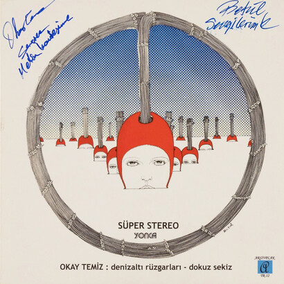 Betül Dengili Atlı, Okay Temiz - denizaltı rüzgarları - dokuz sekiz, 1975. Courtesy of Museum der bildenden Künste Leipzig. Photo by Ismael Moumin