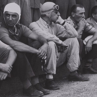 Carlo Felice Trossi, Unvollendeter held, Ausstellungsansicht. Mit freundlicher genehmigung des Museo Nazionale dell'Automobile