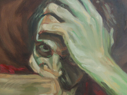 Obra de la serie Migraine Madness de Joey Shebester