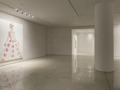 Will Cotton, Exhibition view. Courtesy of Mary Boone Gallery