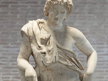 Satiro in riposo, da modello di Prassitele, Museo Gregoriano Profano (Musei Vaticani), Città del Vaticano