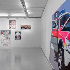 Tatjana Doll, Come in, vista da exposição. Cortesia de Cristina Guerra Arte Contemporânea