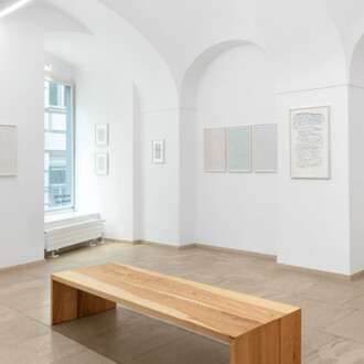 Alice Attie, Repetitions, exhibition view. Courtesy of Galerie nächst St. Stephan