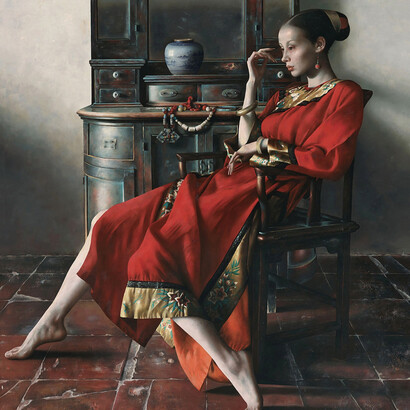 Lu Jianjun, Retrato de mulher chinesa