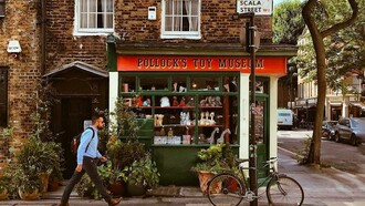 The Pollock's Toy Museum in London
