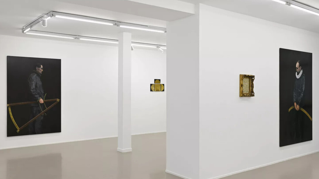 Youcef Korichi, Alidade de nuit, exhibition view. Courtesy of Suzanne Tarasieve