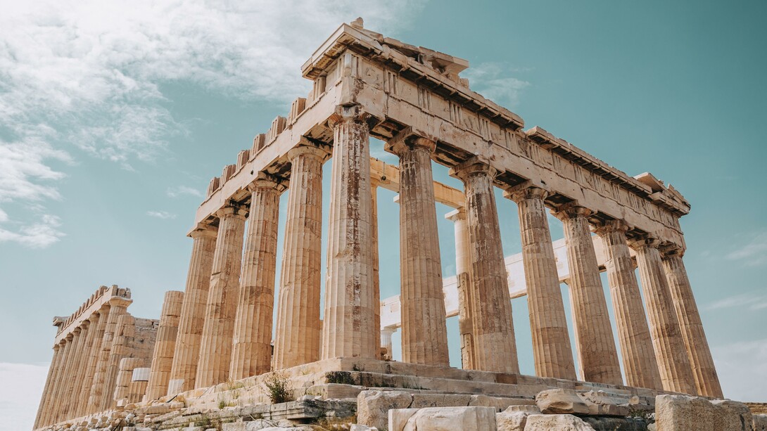 La acrópolis de Atenas