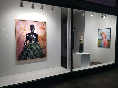 Claire Partington and Charles Freger. Courtesy of James Freeman Gallery