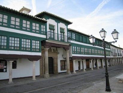 La literatura es un diálogo continuo a través del tiempo.  Corral de las Comedias, Almagro, Ciudad Real, Castilla-La Mancha, España