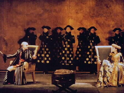 Una rappresentazione teatrale di 'Griselda', di Alessandro Scarlatti