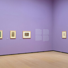 Chefs-d'œuvre sur papier de Budapest, vue d'exposition. Avec l'aimable autorisation du Guggenheim Bilbao