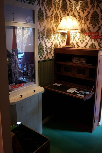 The resistance museum junior, exhibition view. Courtesy of Verzets Resistance Museum