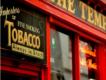 Front of the Temple Bar
