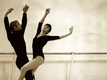 Ekaterina Maximova (1939-2009) con Vladímir Vasíliev, uno de los grandes bailarines del siglo XX
