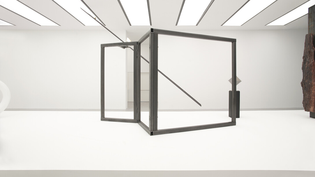 Carol Bove, ‘For Asta’ (2014), Steel, Dimensions variable, Courtesy the Artist, Maccarone, New York and David Zwirner, New York/London, Installation view, Carol Bove/Carlo Scarpa, Museion, Bolzano © Museion, photo Augustin Ochsenreiter