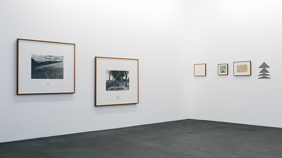 Hamish Fulton, Exhibition view. Courtesy of Häusler Contemporary