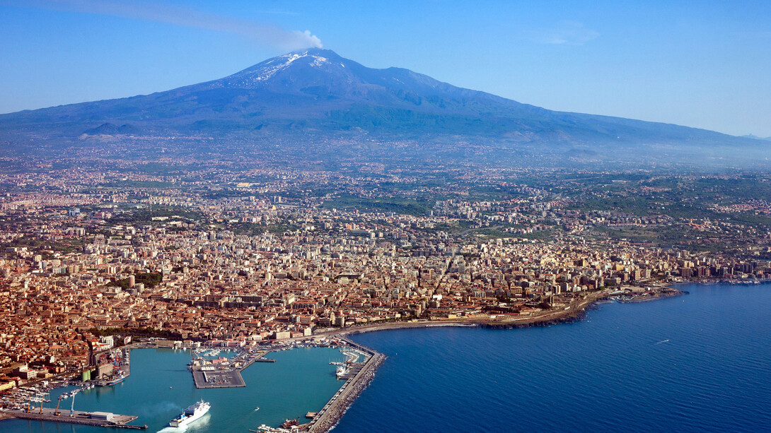 Veduta di Catania