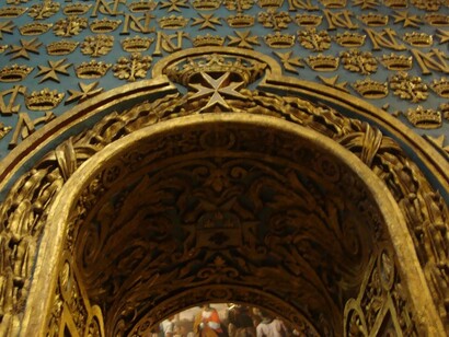 Cruz de Malta en la Catedral de La Valeta