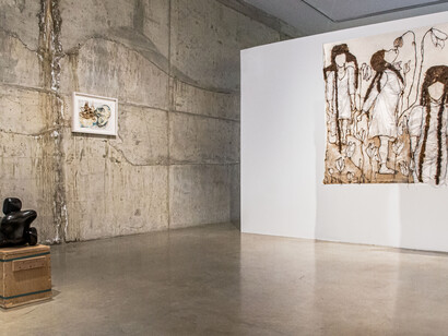 Ida Pisani, Closed eyes can see, exhibition view. Courtesy of Prometeo Gallery