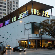 Jim Hodges, With liberty and justice for all (A work in progress), exhibition view. Courtesy of The Contemporary Austin