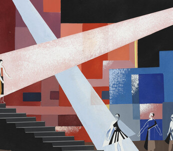 Alexandra Exter, Beleuchtungsmodell für das Theater, 1930