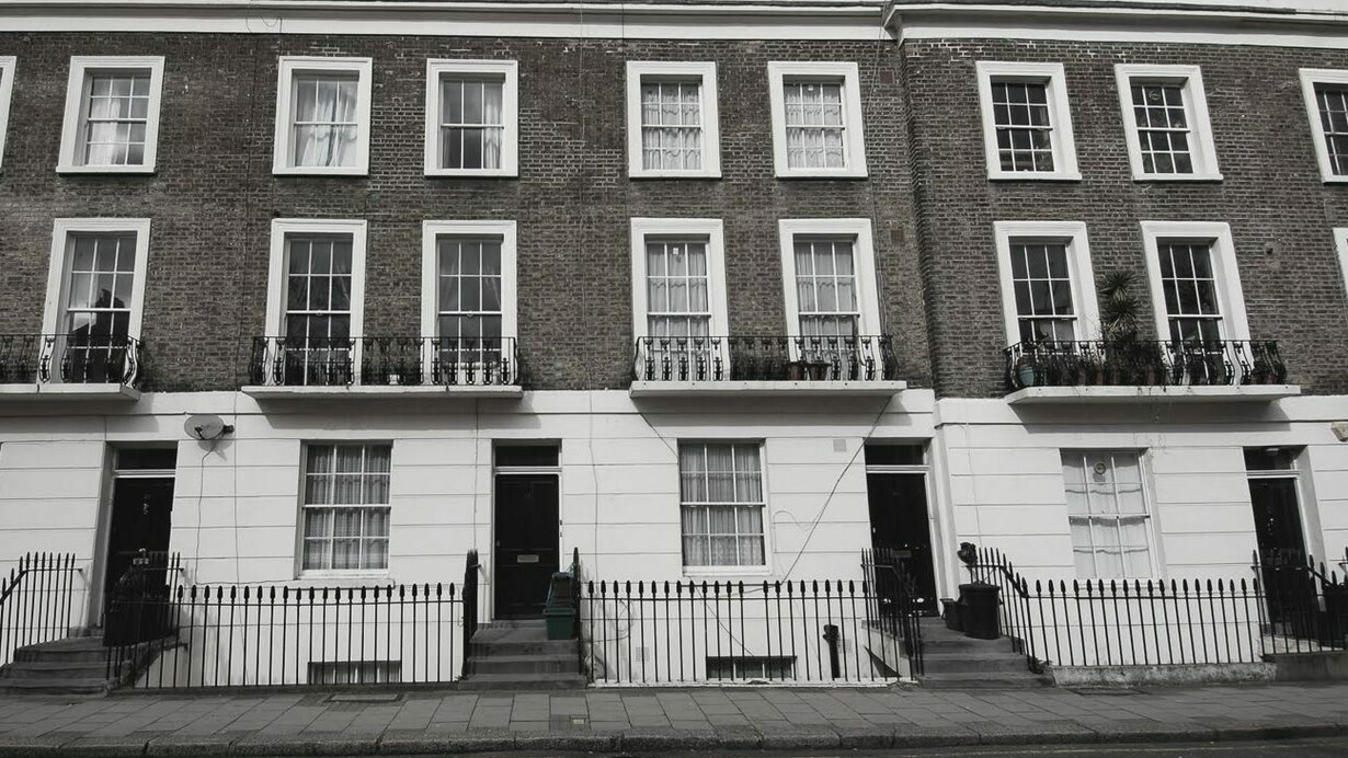 Una calle de Londres, Reino Unido