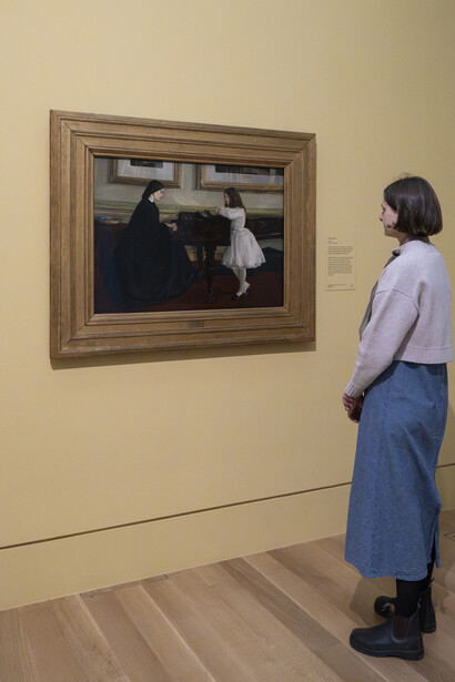 James McNeill Whistler, exhibition view. Courtesy of Tate Britain