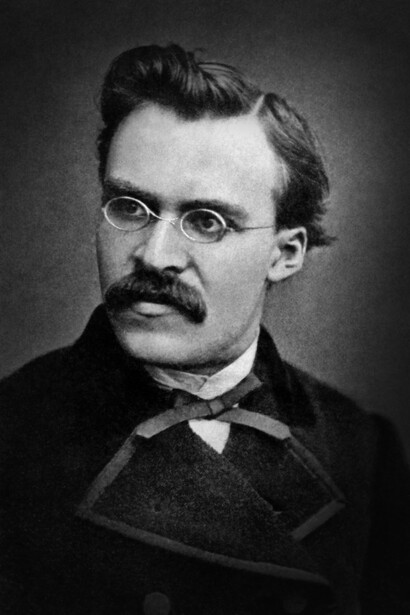 Retrato de Friedrich Nietzsche en 1869