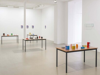 6 or 7 new works. Courtesy of Galerie Chantal Crousel