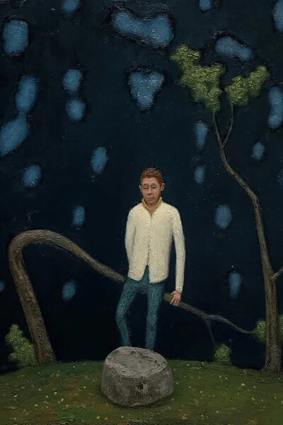 Seth Michael Forman, Blue night (detail), 2024-26. Courtesy of Frosch&Co