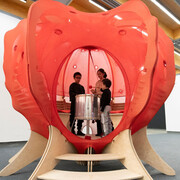 Per bambini: esperienze con l'arte dal 1968, vista della mostra. Cortesia della Pinacoteca