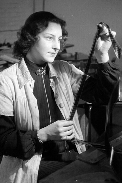 El montaje fue uno de los primeros espacios donde las mujeres pudieron intervenir en la creación cinematográfica, aun cuando su trabajo era considerado meramente técnico