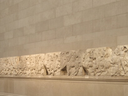 Friso del Partenón en el Museo Británico