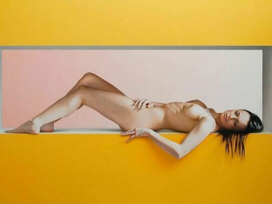 Tom Martin, ‘Yellow’, 100 x 190 cm, Acrylic on aluminium composite panel