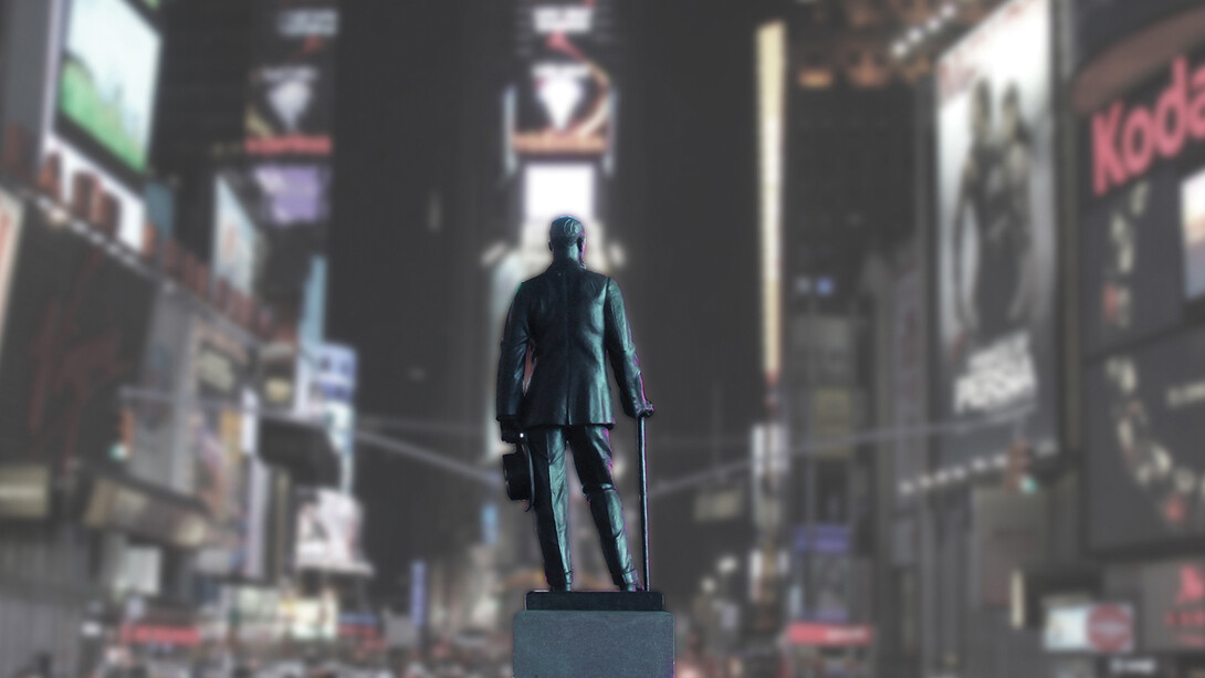 Mioon, Statue Number (New York), 2010. HD Video 2-30min, dimensions variable, Edition of 5, image Courtesy of the Artist and Hanmi Gallery