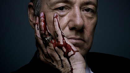 Kevin Spacey en su papel de Frank Underwood