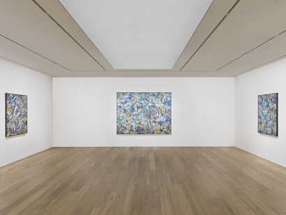 Hun Kyu Kim, The prayers, exhibition view. Courtesy of Perrotin 