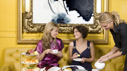 The Goring. Afternoon Tea on The Terrace