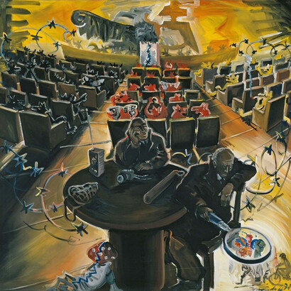 Jörg Immendorff. Courtesy of Michael Werner Gallery