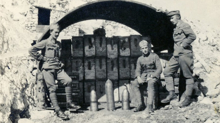 Austro-Hungarian Army in the Upper Soča Region. Courtesy of The Kobarid Museum