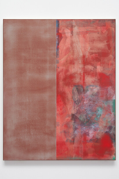 John Henderson, yet to be titled, 2018, Oil and acrylic on canvas. Dimensions: 30 x 24 in 76.2 x 61 cm #46204
