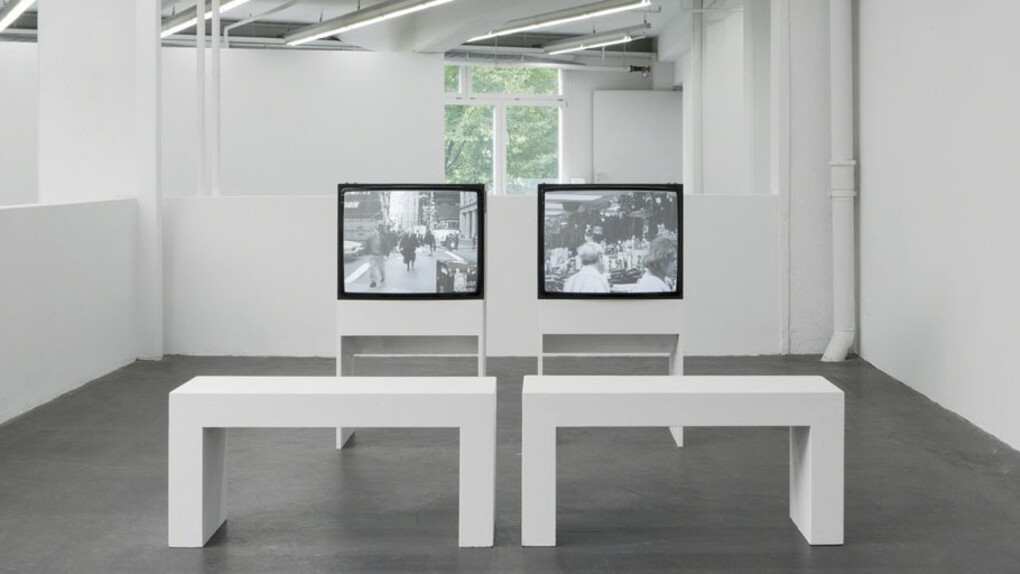 Marcia Hafif, Exhibition view. Courtesy of Kunsthaus Baselland 