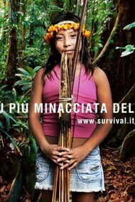 Una giovane abitante dell'Amazzonia brasiliana