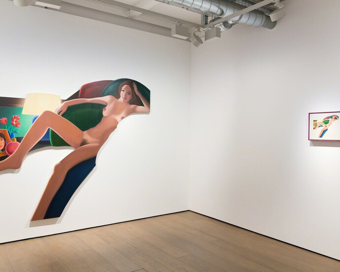 Tom Wesselmann. Courtesy of Almine Rech Gallery