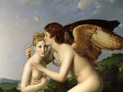 Psyche was punished by Aphrodite’s oracle that demanded her to be given as a bride to a sea monster