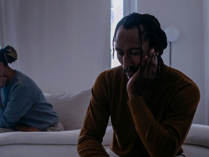 Caught in a whirlwind of frustration and misunderstanding, this couple's heated exchange unveils the destructive consequences of hiding behind masks and playing the 'dating game' in pursuit of acceptance and validation