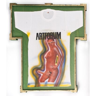 Lynda Benglis, Artforum T-Shirt, 1974
