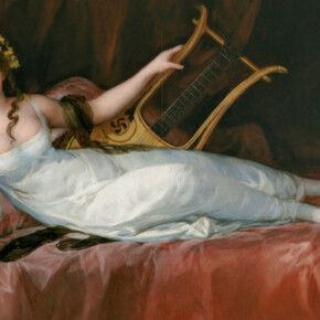 The Marchioness of Santa Cruz 1805. Oil on unlined canvas, 124.7 x 207.7 cm.
